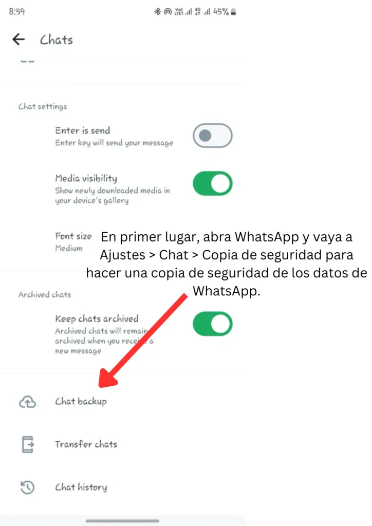 whatsap backup